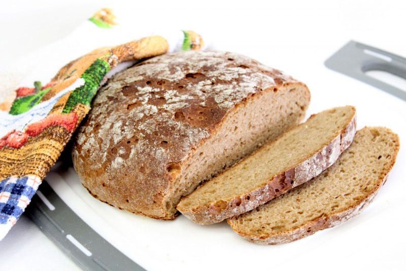 Ржаной хлеб: рецепт в духовке с видео и фото | Меню недели